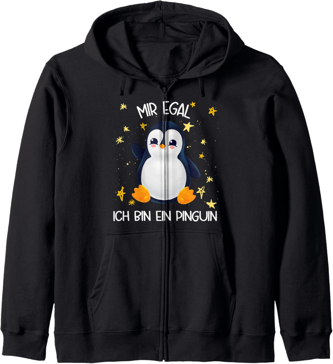 Mir Egal Ich Bin Ein Pinguin Kapuzenjacke
