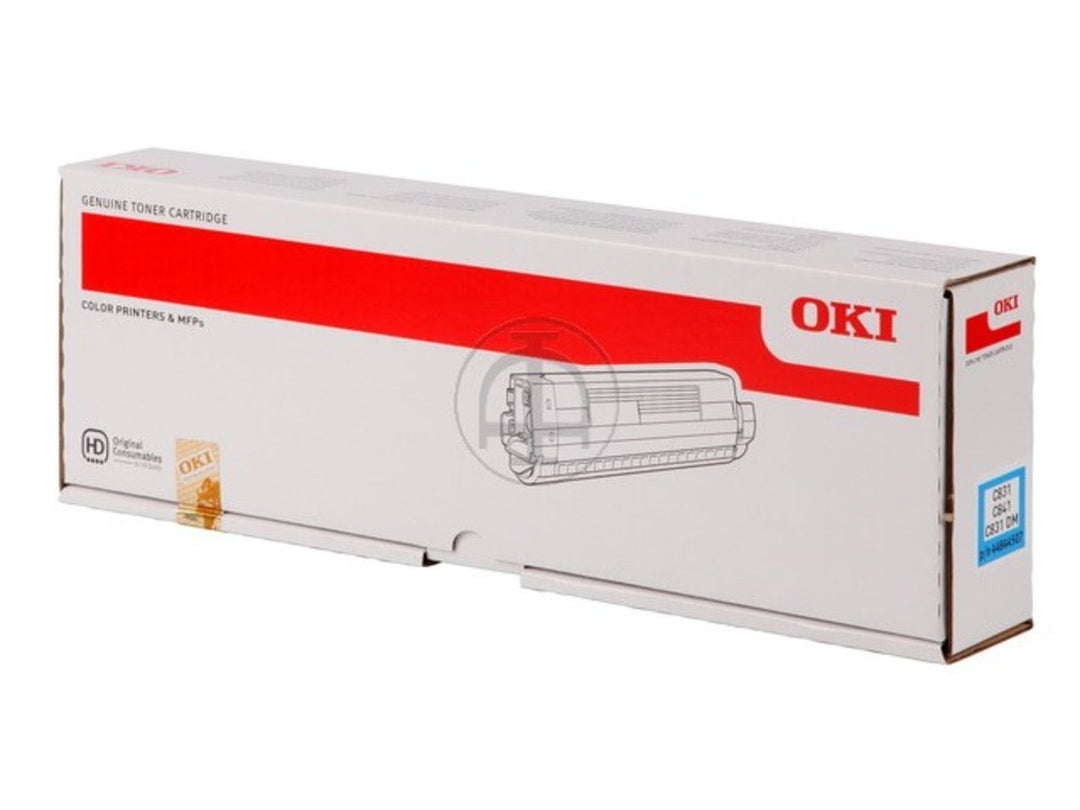 Oki C 831 N (44844507) - original - Toner Cyan - 10.000 Seiten