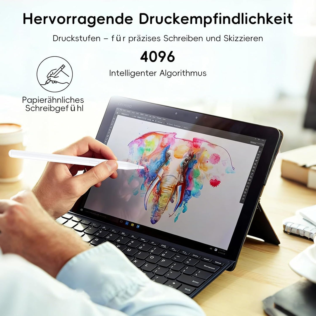 ANYQOO Eingabestift für Surface mit 4096 Druckstufen, Magnetischer Stift mit Handflächenerkennung, W