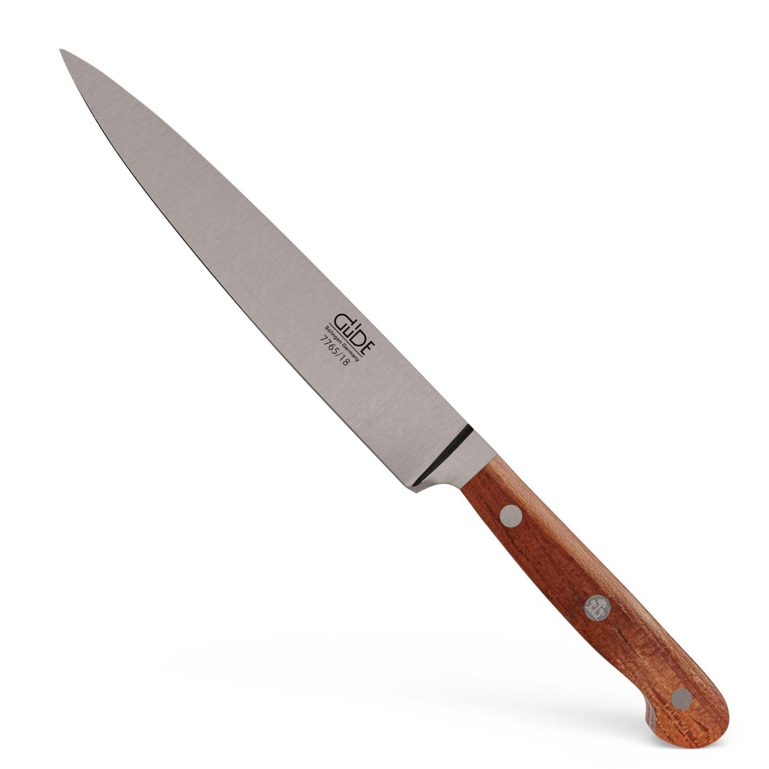 Güde Solingen Tradition - Filiermesser geschmiedet, 18 cm, Pflaumenholz, F.GÜDE, Handmade Germany