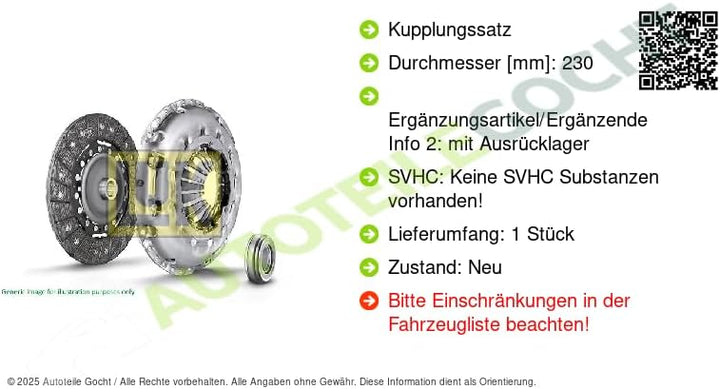 LuK 623 1197 00 Kupplungssatz