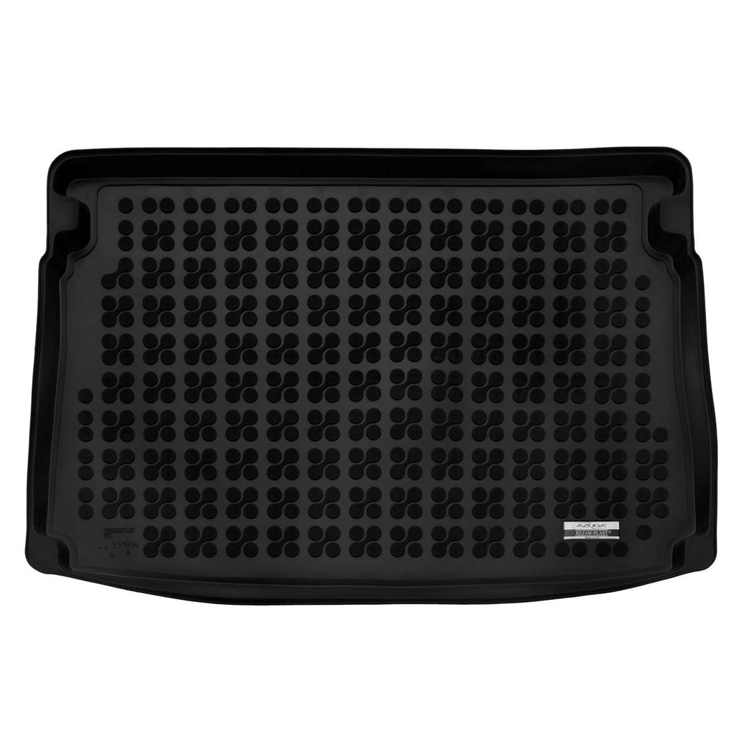 AZUGA Gummi Kofferraumwanne Premium Antirutsch passend für VW Golf 8 ab 2020 (Variabler Boden Oben)