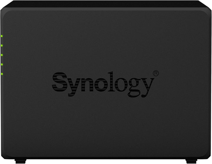 Synology DS418 8TB (4 x 2TB WD RED) 4 Bay Desktop-NAS-Einheit, 8TB