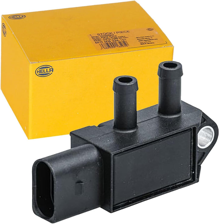 HELLA 6PP 009 409-621 Sensor, Abgasdruck - 3-polig - geschraubt