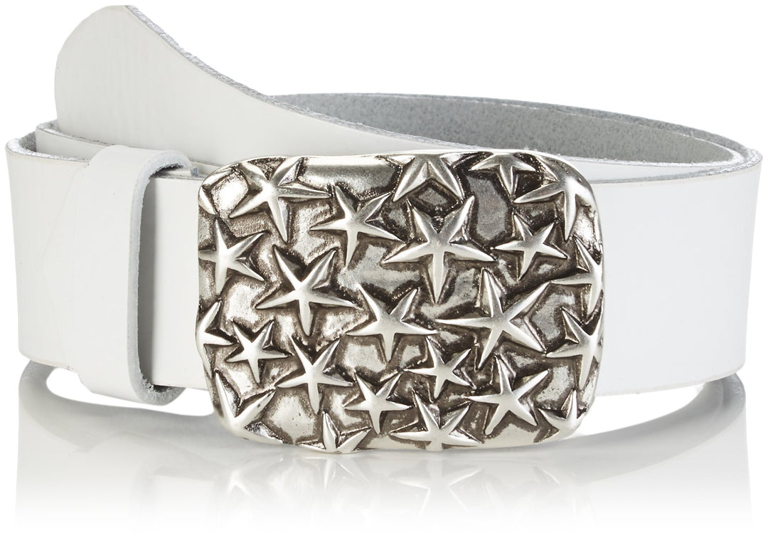 MGM Damen Sky Of Stars Gürtel 80 Weiss (Weiss-asi 9), 80 Weiss (Weiss-asi 9)