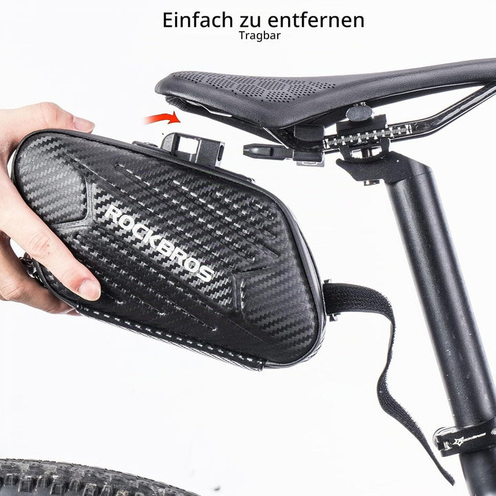 ROCKBROS Fahrrad Satteltasche Fahrradsitz Tasche für MTB Rennrad Faltrad Wasserdicht Kratzfest ca.1,