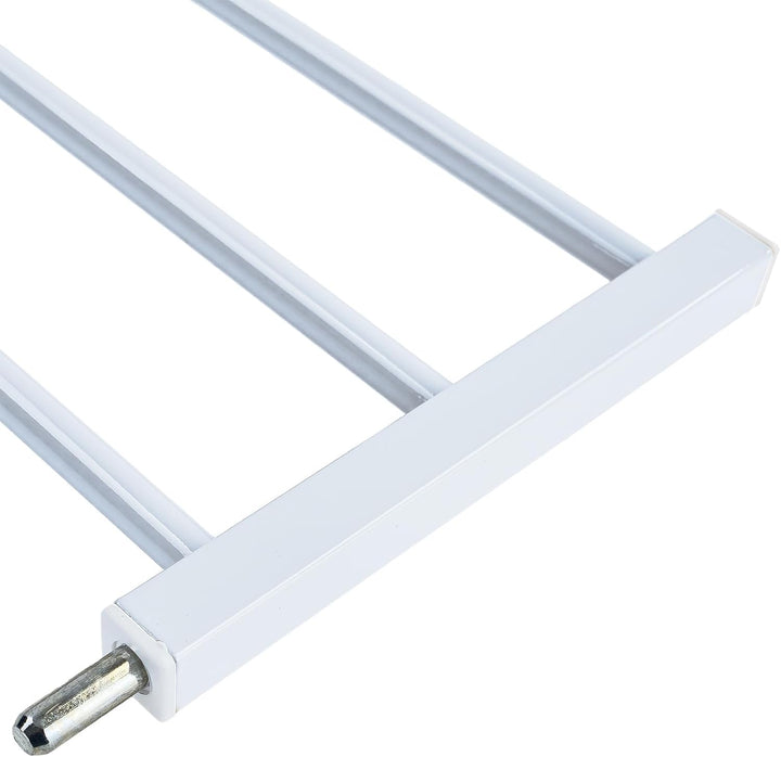 95-105cm Treppenschutzgitter Türgitter Weiss Kindersicherung 110cm Hoch