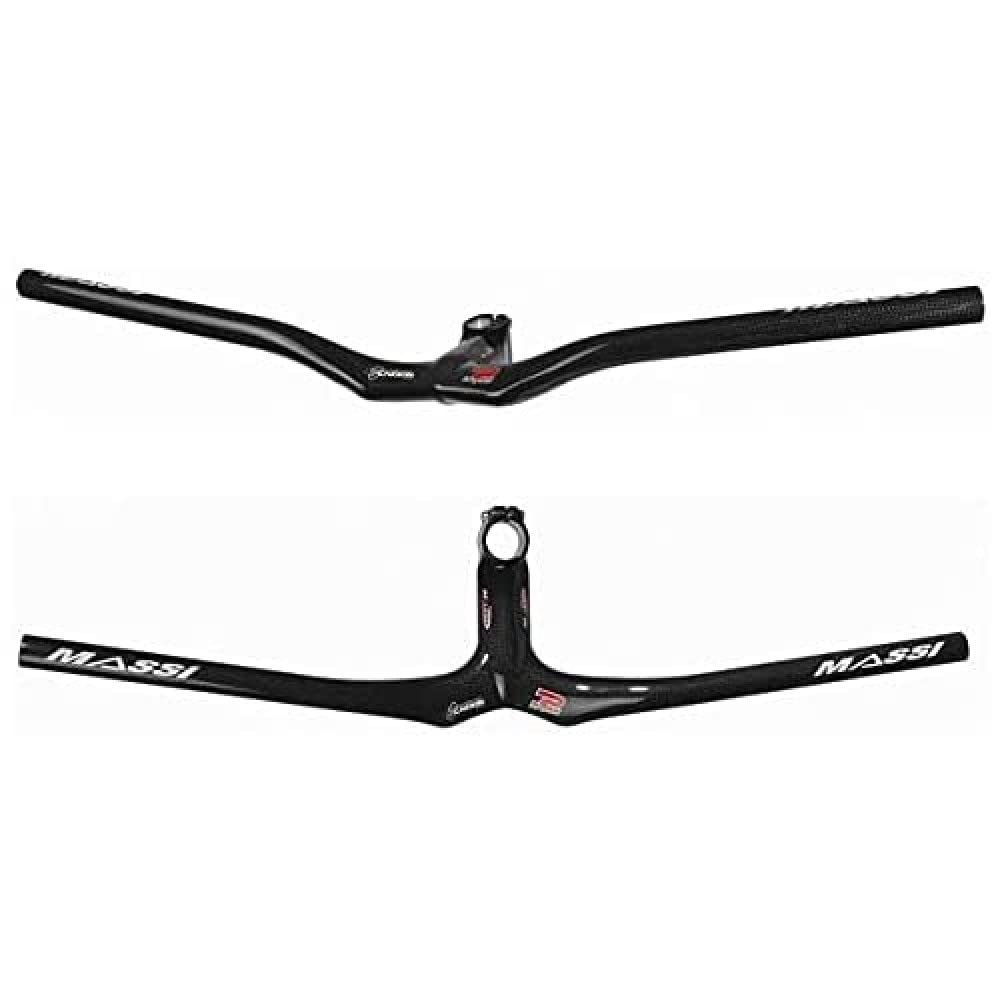 MASSI Sport und Outdoor X Carbon Lenker mit integrierter Leistung potencia 100mm Schwarz, potencia 1