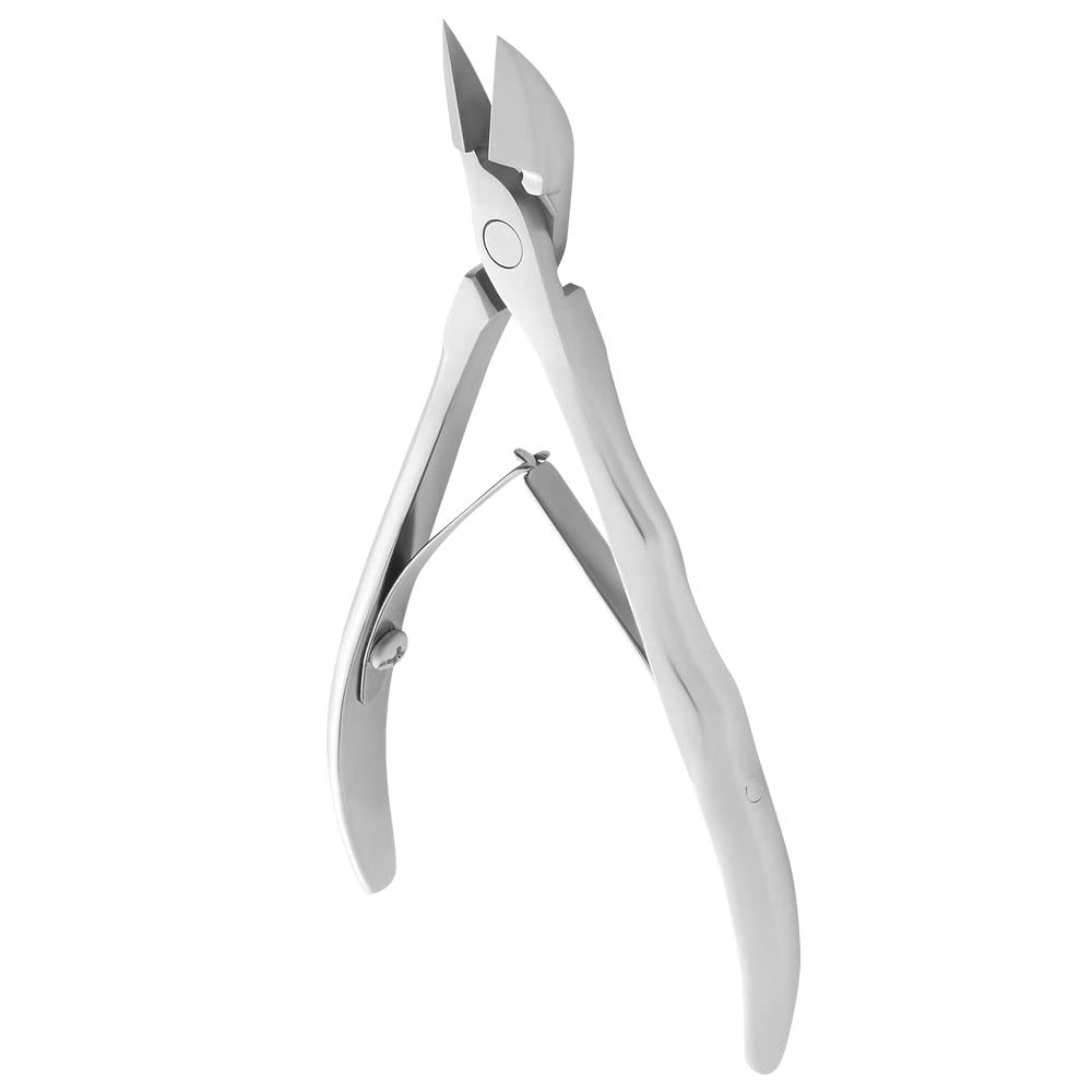 K-01 Profi Hautzange Staleks Länge 12cm Schnitt 1,4cm Lederschutzhülle