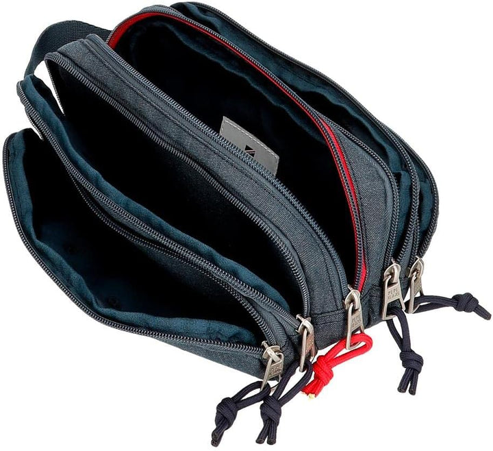 Pepe Jeans Kay Blue Koffer 22x10x9 cm Polyester Pepe Federmäppchen, Pepe Federmäppchen
