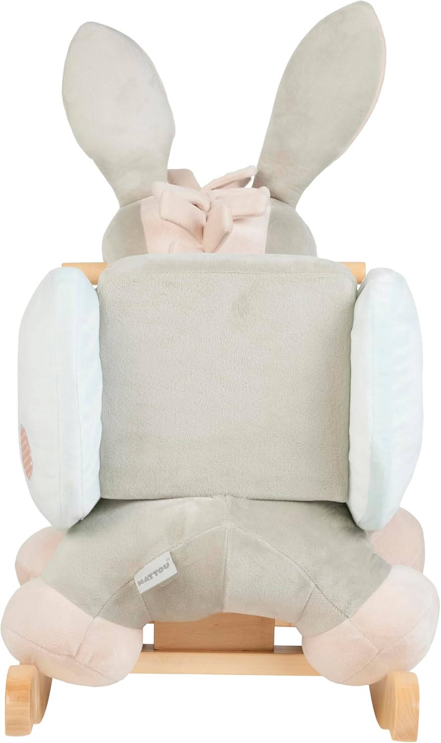 Nattou Schaukeltier Esel Cappuccino, 10 - 36 Monate, 60 x 39 x 50 cm, Blau Esel Cappuccino Blau Sing