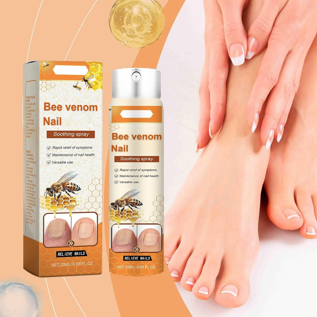 Propolis Nagelserum, Bienengift Nagel-Reparatur Spray, Sanfte Pflege Eingewachsener Nägel und Sauber