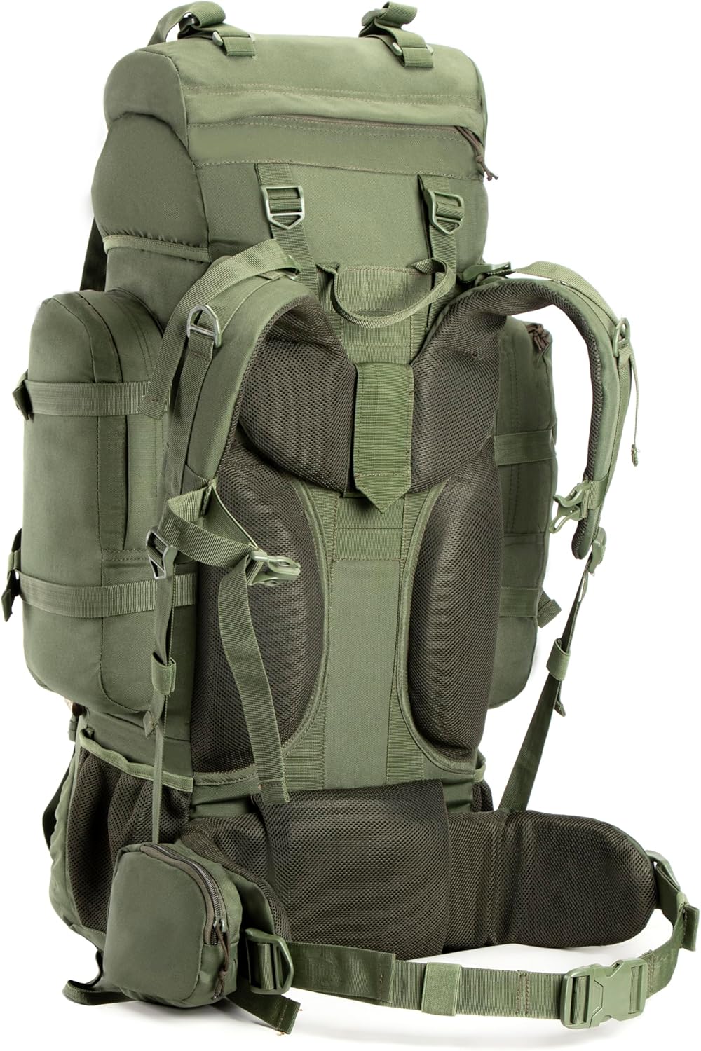 Tripole Rucksack Der Colonel-Serie Mit Innenrahmen - Mit Abnehmbarem Tagesrucksack Und Regenhülle 95