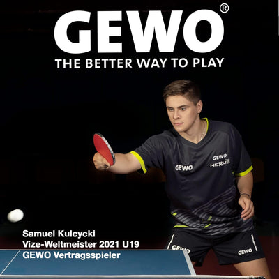 GEWO PS Blast Power Tischtennisschläger - ITTF genehmigter Profi-Tischtennisschläger, Allroundschläg