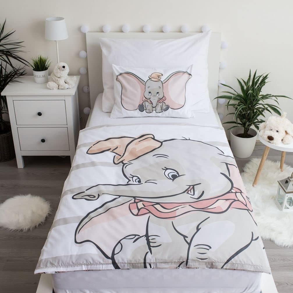 Dumbo Disney – Baby-Bettwäsche – Bettbezug Baumwolle