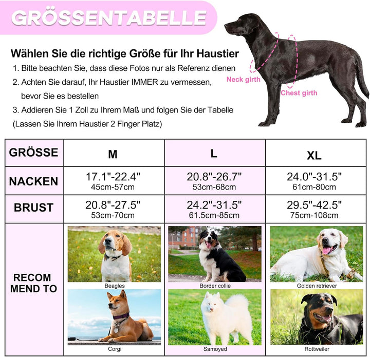 LED Hundegeschirr Wiederaufladbares Beleuchtetes Hundegeschirr Leuchtet Im Dunkeln LED Hundeweste Re