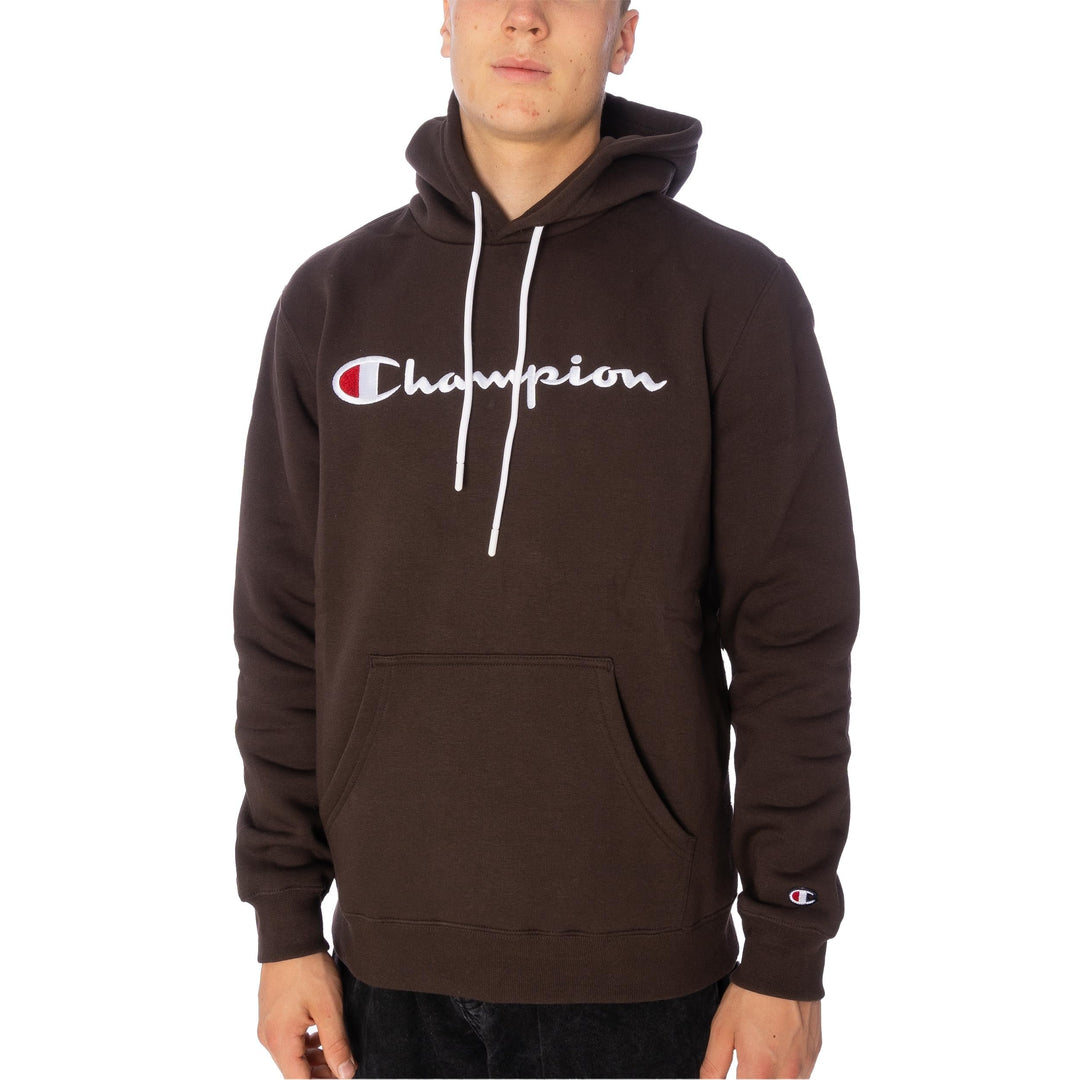 Champion Herren Legacy American Classics-Powerblend Fleece Kapuzenpullover, Braun