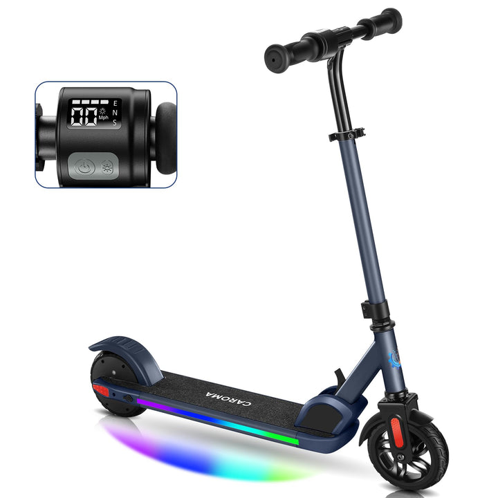 Caroma E Scooter Kinder von 8-12 Jahren, 180W Motor, 16 km/h, 60 min Fahrzeit, Einstellbare Geschwin