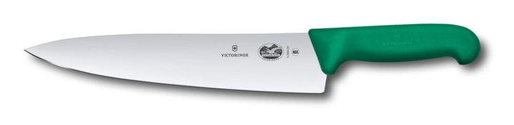 Victorinox Fibrox Kochmesser, Breites Universalmesser für Fleisch, Fisch, Gemüse und Kräuter, 25 cm,