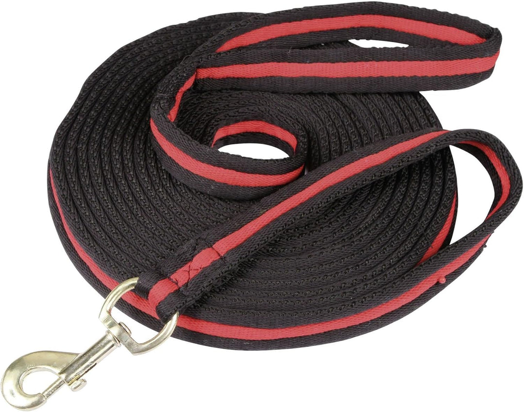 Kerbl 321491 Softlonge 8 m, schwarz / rot schwarz/rot Länge 8 m, schwarz/rot Länge 8 m