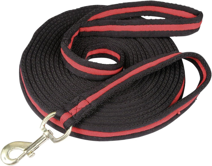 Kerbl 321491 Softlonge 8 m, schwarz / rot schwarz/rot Länge 8 m, schwarz/rot Länge 8 m