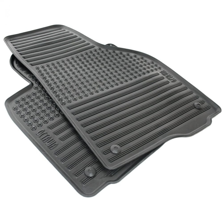 Skoda 1Z0061221 Gummi Fussmatten 2X vorn Gummimatten Original Allwettermatten
