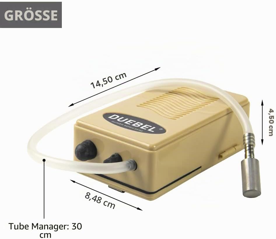 DUEBEL Molekulare Gastronomie Schaumgenerator, tragbares Schaumerzeugungs-Kit (angetrieben durch Tro