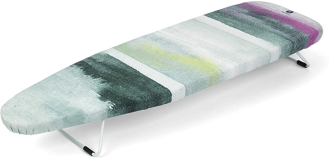 Brabantia Tabletop-Bügelbrett S - 95 x 30 cm - Faltenkiller - Schnell und Kompakt - mit Kordelzug un
