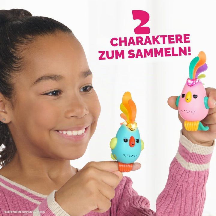 Fingerlings Sweet Tweets Interactive Bird: Lionel, Record & Play Secret Messages, 40+ Sounds & Reakt