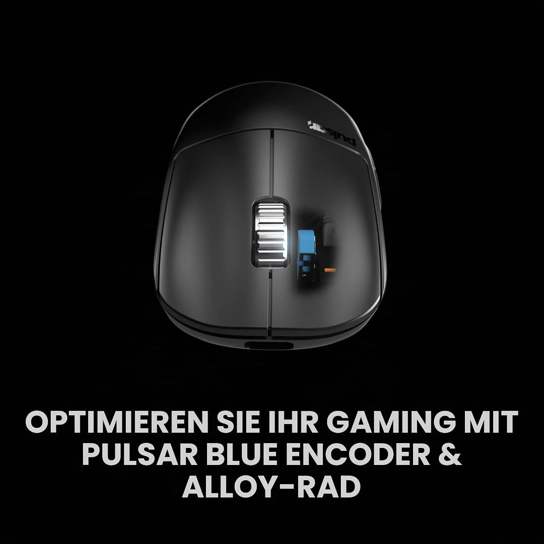 Pulsar Gaming Gears X2 v3 ES Size1 Schwarz Mini X2 v3 eS Black, Mini X2 v3 eS Black