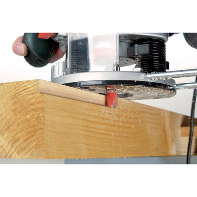 Wolfcraft 8753000 1x Sortiment HM Nutfräser in Holzbox, 5-teilig