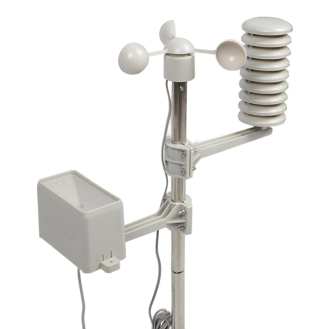3-Tassen-Anemometer-Cup-Windgeschwindigkeitssensor, RJ11-Anschluss, Windrichtungsanzeige für Wetterm