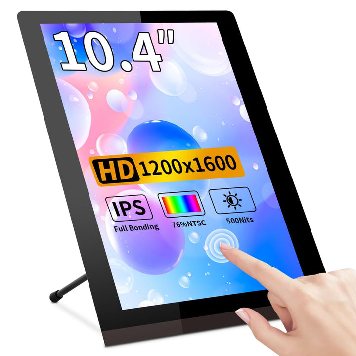 Raspberry PI Touchscreen Monitor, 9 Zoll Mini HDMI Display,1280 x 720/ Anti-Glare/Optical Bonding Ca