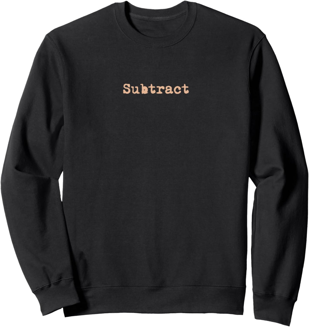 Ed Sheeran Subtract Tracklist Sweatshirt