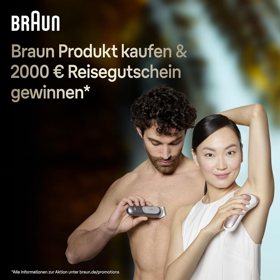 Braun Silk-épil 5 Epilierer &amp; Damenrasierer, Elektrischer Trocken- und Nassrasierer für Frauen, für