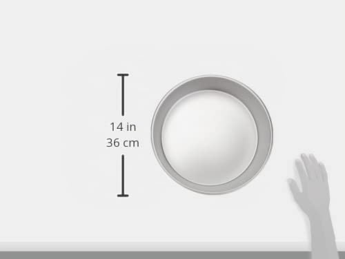 DECORA, 0062614 Professionelle runde Backform Ø 30 x 10 h cm, Aus eloxiertem Aluminium, Ohne Schweis
