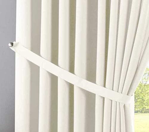 Vorhang Blickdicht »Palermo« HxB 250x300 cm Creme Gardine Extra Breit Matt Lichtdurchlässig Verdeckt