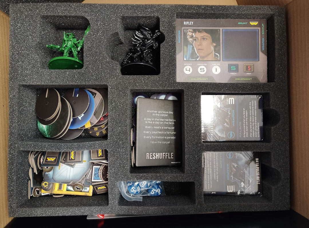 Tabletop Tyrant Aufbewahrungskoffer für Aliens: Another Glorious Day In The Corps, Stapelbar, für 18