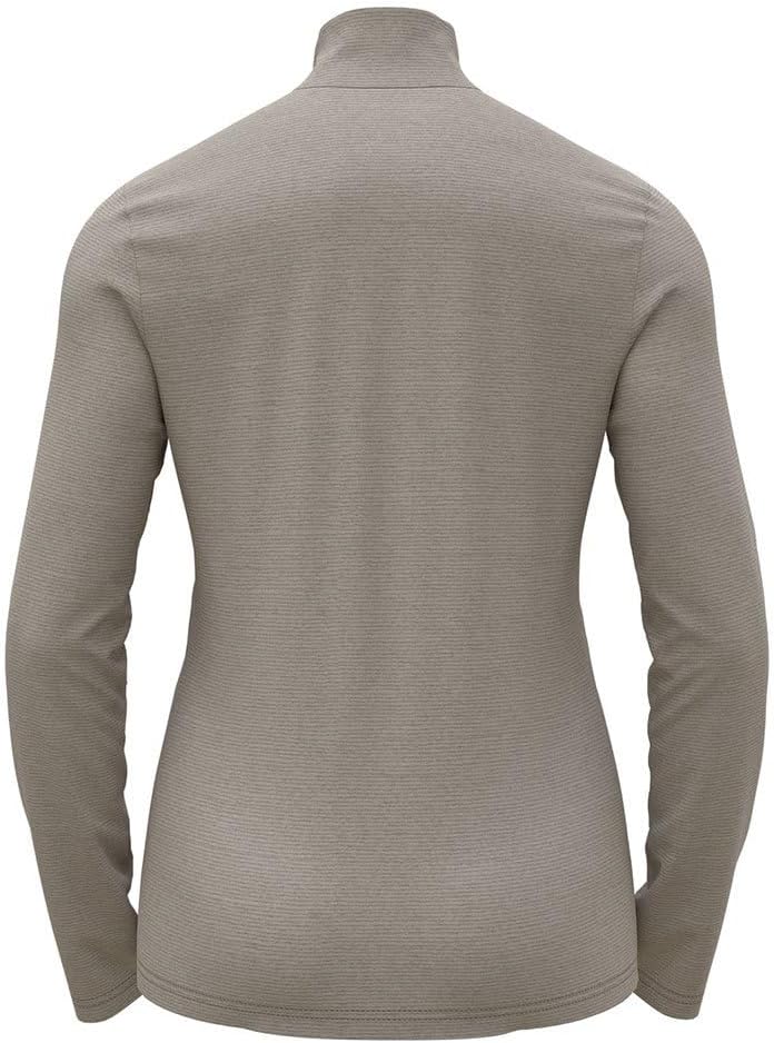 Odlo Damen Midlayer 1/2 Zip Roy Pullover XS Beige, XS Beige