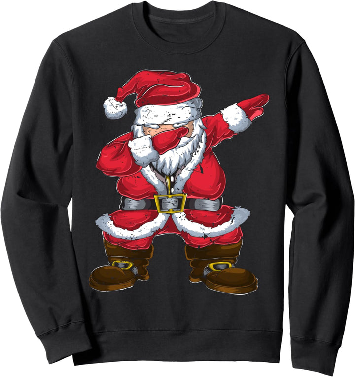 Tanzender Santa Claus - Dabbing Weihnachtsmann Weihnachten Sweatshirt