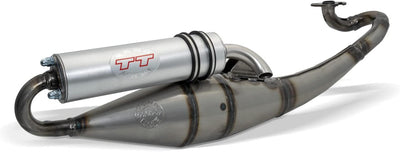 Auspuffanlage LeoVince Komplettanlage HAND MADE TT, Aluminium, mit Zulassung für Malaguti F12 Phanto