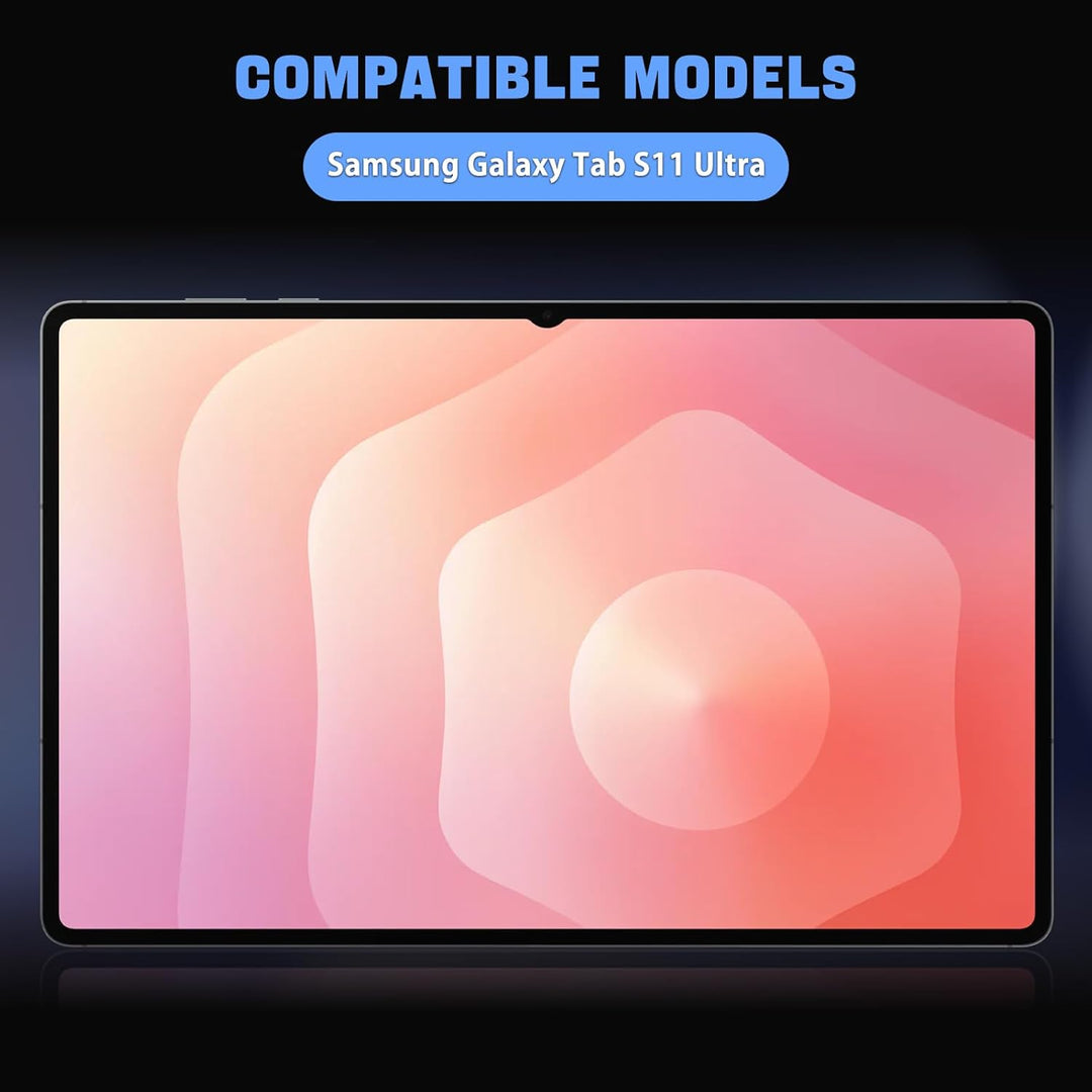 360-Grad Privacy Schutzfolie für Samsung Galaxy Tab S11 Ultra (14,6 Zoll) 2025 Sichtschutz, Anti-Kra