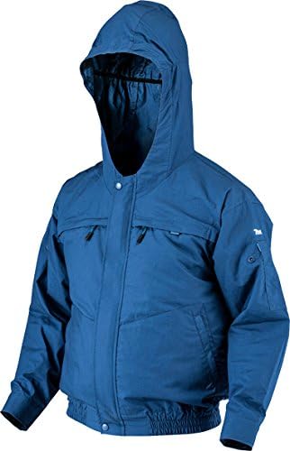 Makita DFJ301ZXL Fanjacke, 18 V, Dunkelblau, (X-Large)