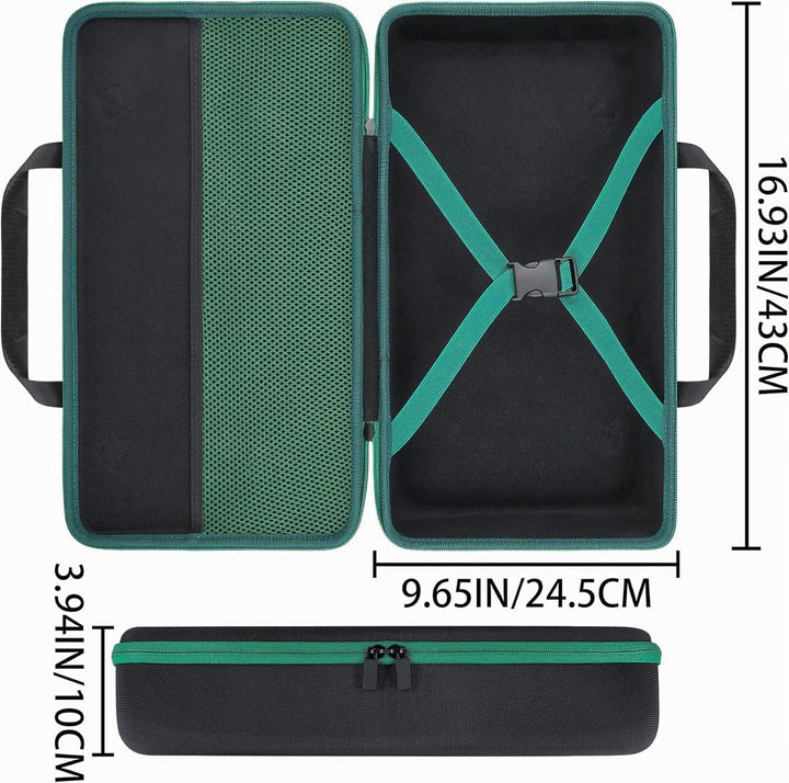 co2CREA Hart Tragbare Schutzhülle Etui Tasche für Bosch Akku Säbelsäge AdvancedRecip 18,Nur Tasche