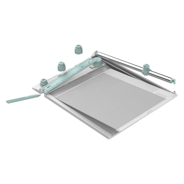 Sizzix Scoring Board & Trimmer (30 cm x 30 cm) | Werkzeug zum Erstellen von Umschlägen, 3D-Boxen, Zu
