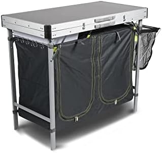 KAMPA Profi Campingküche - XL Arbeitsplatte, Spülbecken und Gewürzregal FK0001