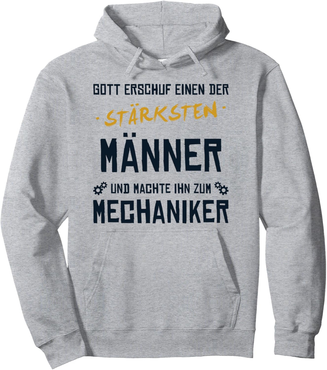 Mechaniker Stärkster Mann Mechatroniker Kfz Mechaniker Pullover Hoodie