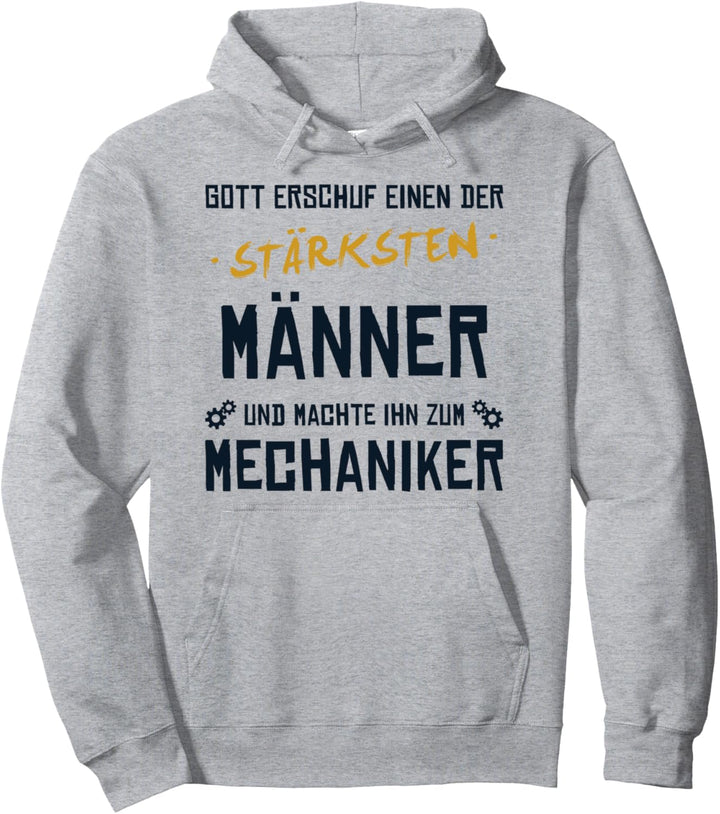 Mechaniker Stärkster Mann Mechatroniker Kfz Mechaniker Pullover Hoodie