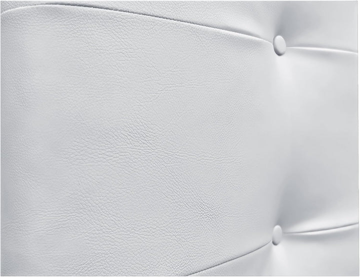 DHOME Kopfteil, gepolstertes Bett Kopfteil 8cm dick. Gepolstertes Kopfteil ACUALINE Stoff und Kunstl