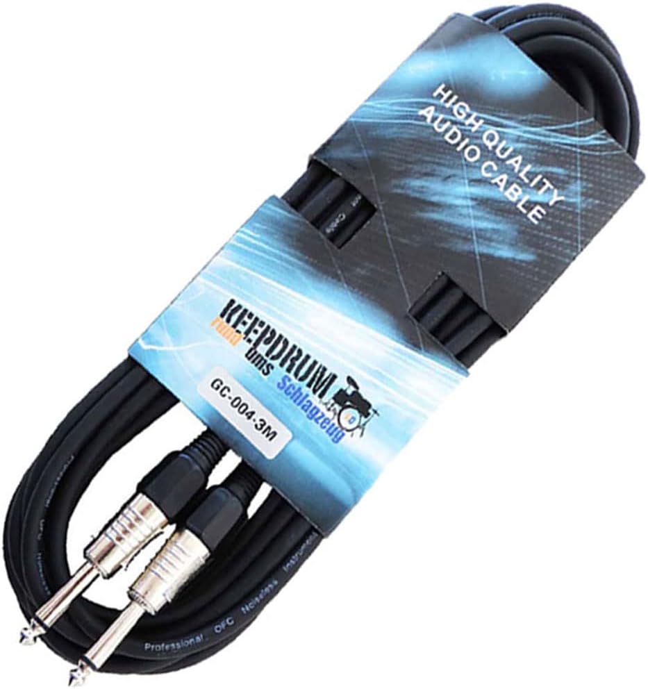 Nux MG-30 Guitar Modeling Multi-Effektgerät + keepdrum Klinkenkabel